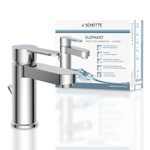 Produktbild für Waschtischarmatur Schütte Elephant, verchromt