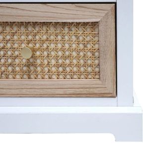 Produktbild für Kommode Mendler HWC-K87, 97675, natur / weiß