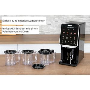 Produktbild für Eismaschine Unold Cream Dream, 48805, für 3x 500 ml