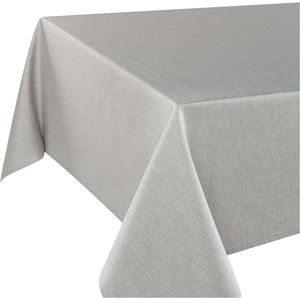 Produktbild für Tischdecke Delindo Wien, grau, 130 x 160 cm