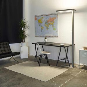 Produktbild für Stehlampe LEDmaxx Lara Up&amp;Down LED, silber, 195 cm