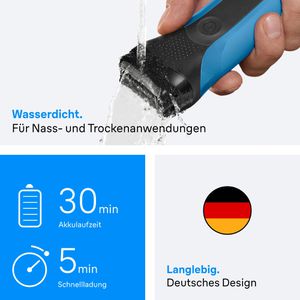 Produktbild für Elektrorasierer Braun Series 3 Close &amp; Clean Shave, 310BT