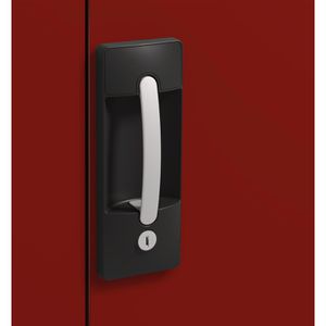 Produktbild für Werkzeugschrank CP-Möbel 8531-055, aus Metall, grau / rot