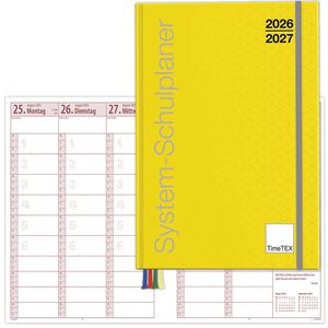 Produktbild für Lehrerkalender TimeTex System-Schulplaner, Schuljahr 2026/2027