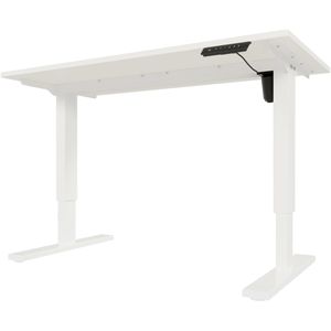 Produktbild für Schreibtisch Bisley E-StarterTech, weiß / weiß