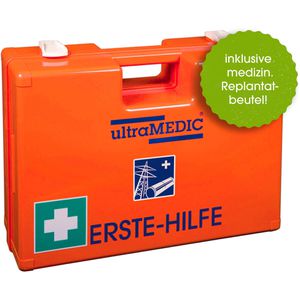 Ultramedic Erste-Hilfe-Koffer ultraBOX ENERGIE, DIN 13157, Zusatz für Energieversorger