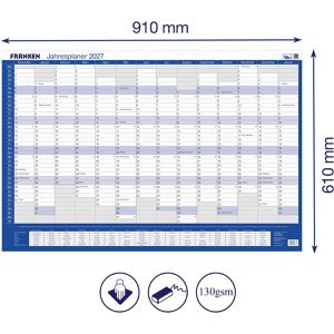 Produktbild für Plakatkalender Franken PKV100227, Jahr 2027