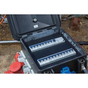 Produktbild für CEE-Stromverteiler as-Schwabe M6, mobil, für außen