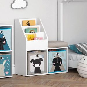 Produktbild für Bücherregal Vicco Luigi Mini, weiß