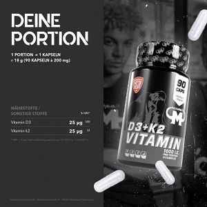 Produktbild für Vitamin-D Mammut 90 Kapseln