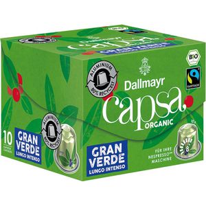 Produktbild für Kaffeekapseln Dallmayr Capsa Gran Verde Lungo, Bio