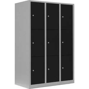 Schließfachschrank Lüllmann 523338, anthrazit