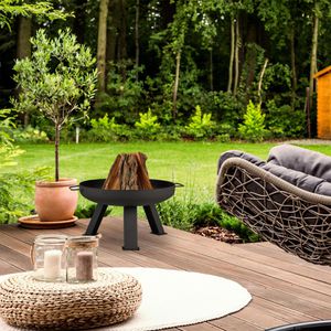 Produktbild für Feuerschale Relaxdays 10032691, aus Stahl