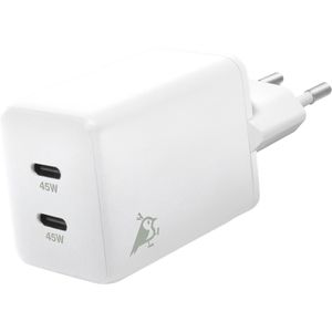 Produktbild für USB-Ladegerät Aqiila Chargebird W2, GaN, 45 Watt