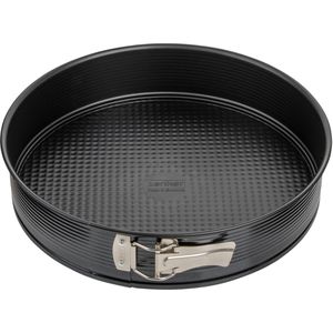 Backform Zenker Black Metallic 6505, mit Flachboden, aus Stahl