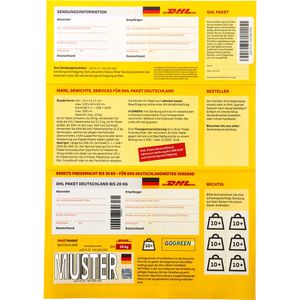 Produktbild für Paketmarke DeutschePost national, bis 20kg