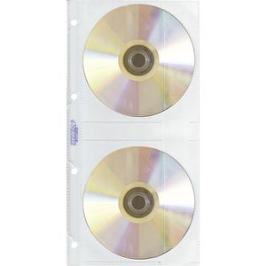 Produktbild für CD-Hüllen Veloflex 4356000, 143 x 255 mm, mit Lochung