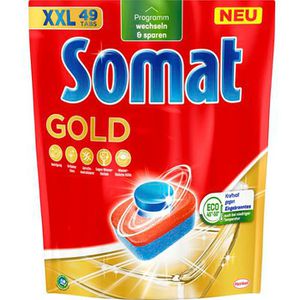 Produktbild für Spülmaschinentabs Somat Gold 12 Multi-Aktiv