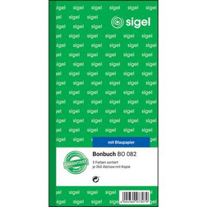 Produktbild für Bonbuch Sigel BO082, farbig sortiert