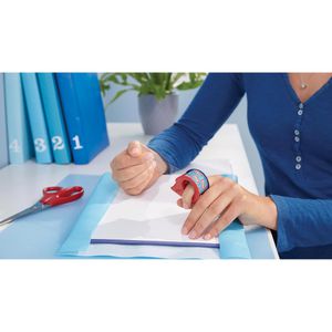 Produktbild für Klebebandabroller Tesa 57859 Mini, rot/blau