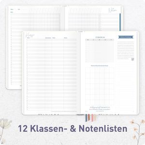 Produktbild für Lehrerkalender Häfft Flower Joy, Schuljahr 2026/2027