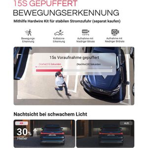 Produktbild für Dashcam Vantrue E1 Pro, Auto