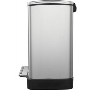 Produktbild für Mülleimer EKO E-Cube, VB 926830, matt silber