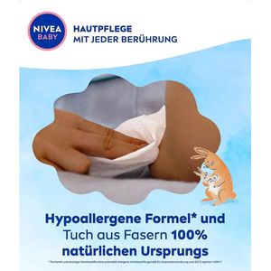 Produktbild für Feuchttücher Nivea Baby Soft &amp; Cream, 228 Tücher