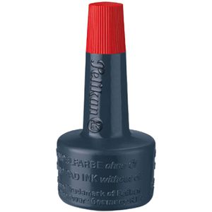 Stempelfarbe Pelikan 351221, wasserbasiert, rot