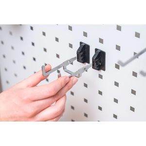 Produktbild für Werkzeughalter Simplaflex SimplaClip, für Lochwand