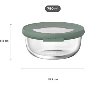 Produktbild für Frischhaltedose Mepal Cirqula rund, aus Glas