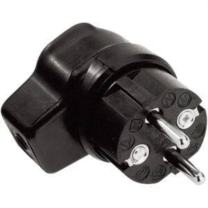 Schutzkontaktstecker Bachmann 919.171, schwarz