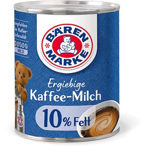 Kondensmilch Bärenmarke Ergiebige Kaffee-Milch Fettgehalt 10 %
