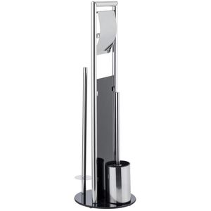 Produktbild für WC-Garnitur Wenko Ravina, mit Ersatzrollenhalter