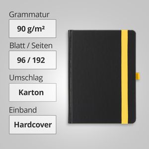 Produktbild für Notizbuch Geiger Color-Book, Karton Hardcover