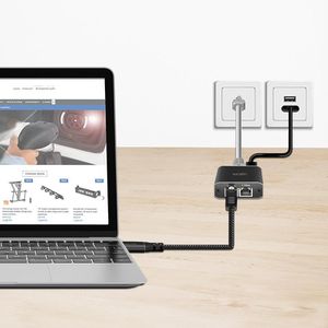 Produktbild für Netzwerkkabel LogiLink CU0404, schwarz