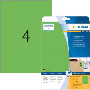 Universaletiketten Herma 4565, Special, grün