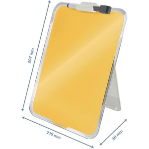 Produktbild für Notizboard Leitz 3947-00-19, Cosy, DIN-A4, gelb