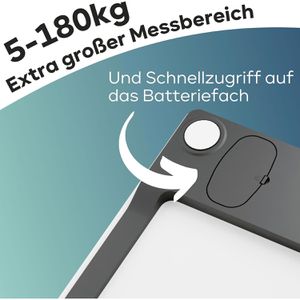 Produktbild für Personenwaage Proficare PC-PW 3122, weiß
