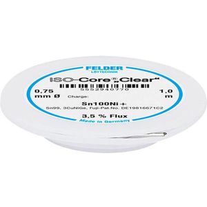 Lötzinn Felder Clear Sn100Ni+ Flussmittel bleifrei