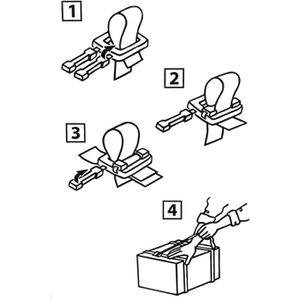 Produktbild für Umreifungsband Supra Handy, Kunststoffband, 12mm