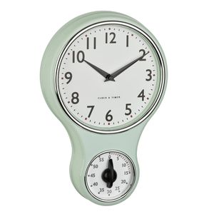 Wanduhr TFA 60.3073.20, Kunststoff, analog, Quarzuhr
