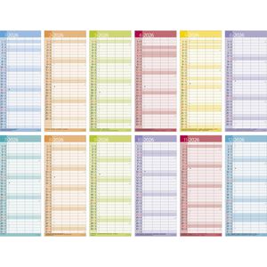 Produktbild für Familienplaner Korsch Family Timer Lifestyle, 2026