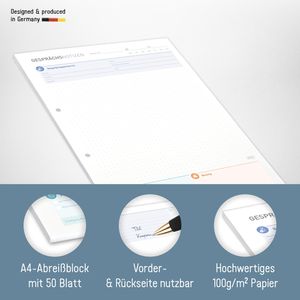 Produktbild für Gesprächsnotiz Häfft 8734-5 sku, A4