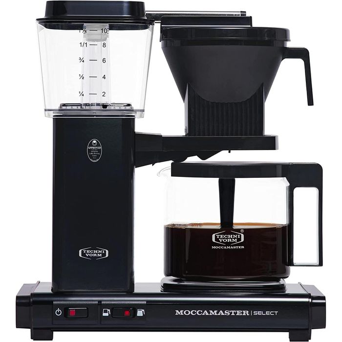 Moccamaster Kaffeemaschine KBG Select, bis 10 Tassen, 1,25 Liter, schwarz,  mit Glaskanne – Böttcher AG
