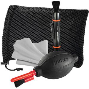 Kamera-Reinigungsset Hama Optic Dry, 4-teilig