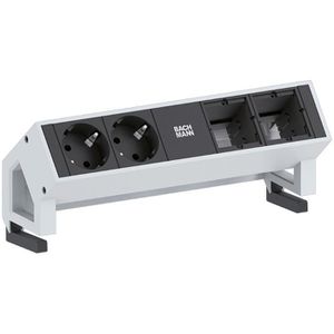 Tischsteckdose Bachmann Desk 2, mit 0,2 m GST18 Kabel
