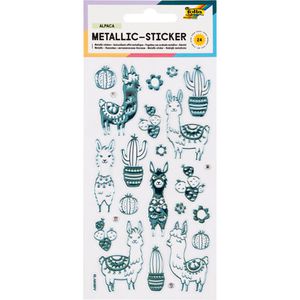 Produktbild für Sticker Folia 19603 Metallic-Sticker Alpaca