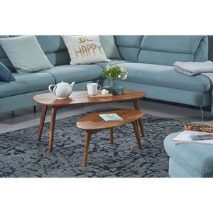 Produktbild für Couchtisch Wohnling WL6.724, aus Massivholz, sheesham