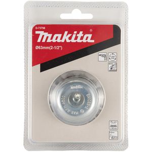 Produktbild für Drahtbürste Makita D-73798, gezopft, Topfbürste